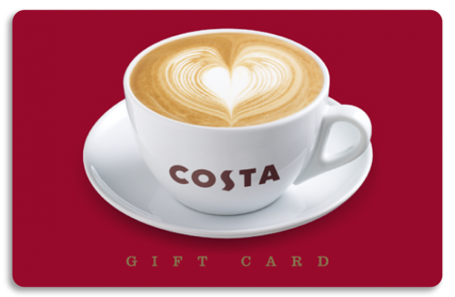 Costa Coffee Gift Card